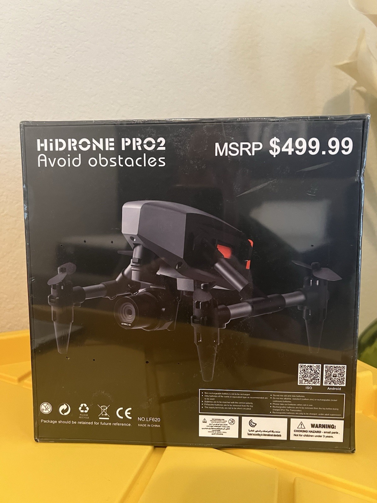 HiDrone Pro2 Quadcopter Drone HD Camera Optical Flow Avoid Obstacles