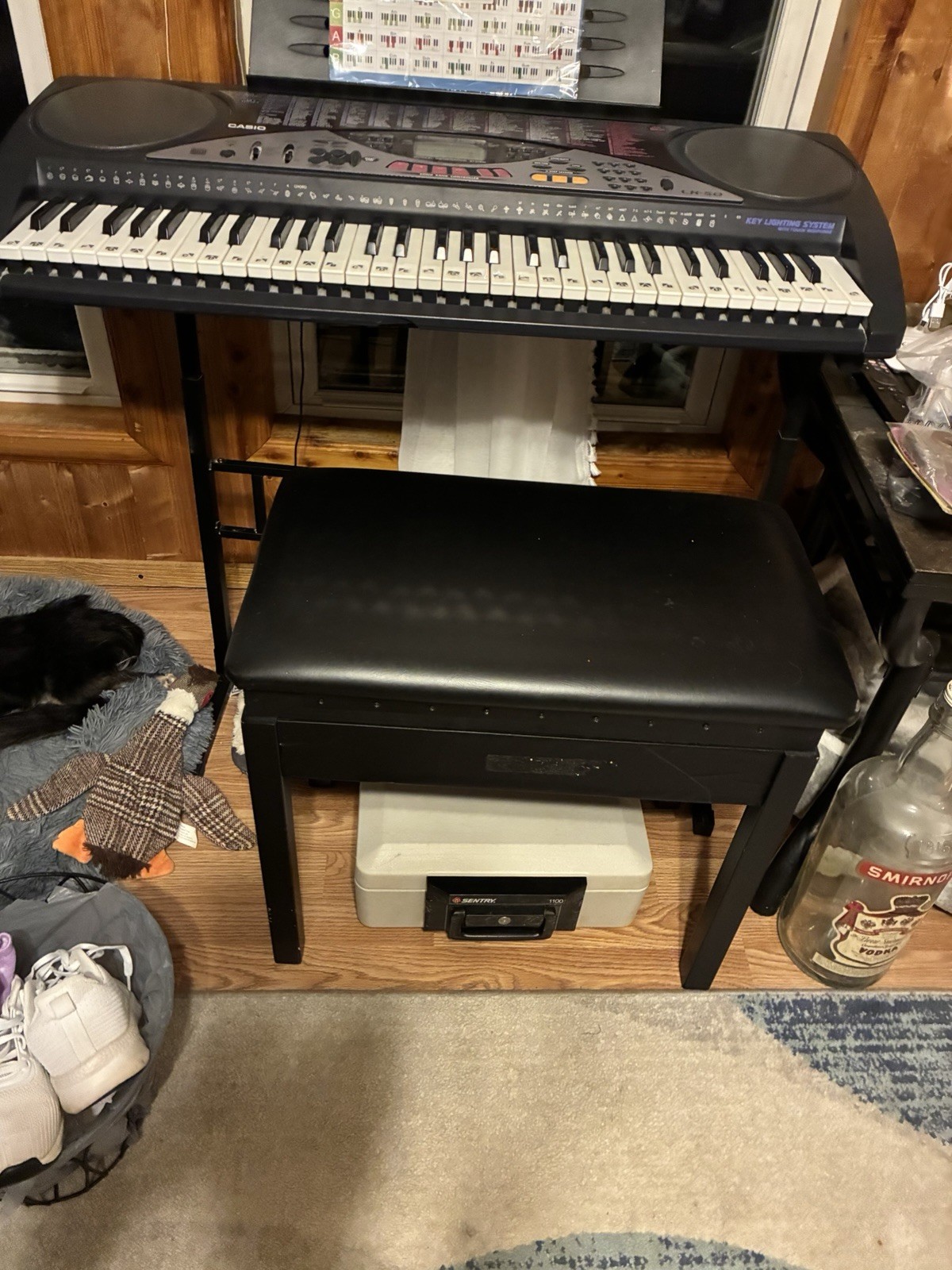 Vintage Casio Sampling SK-1 Keyboard Portable Instrument Box Sample Synthesizer