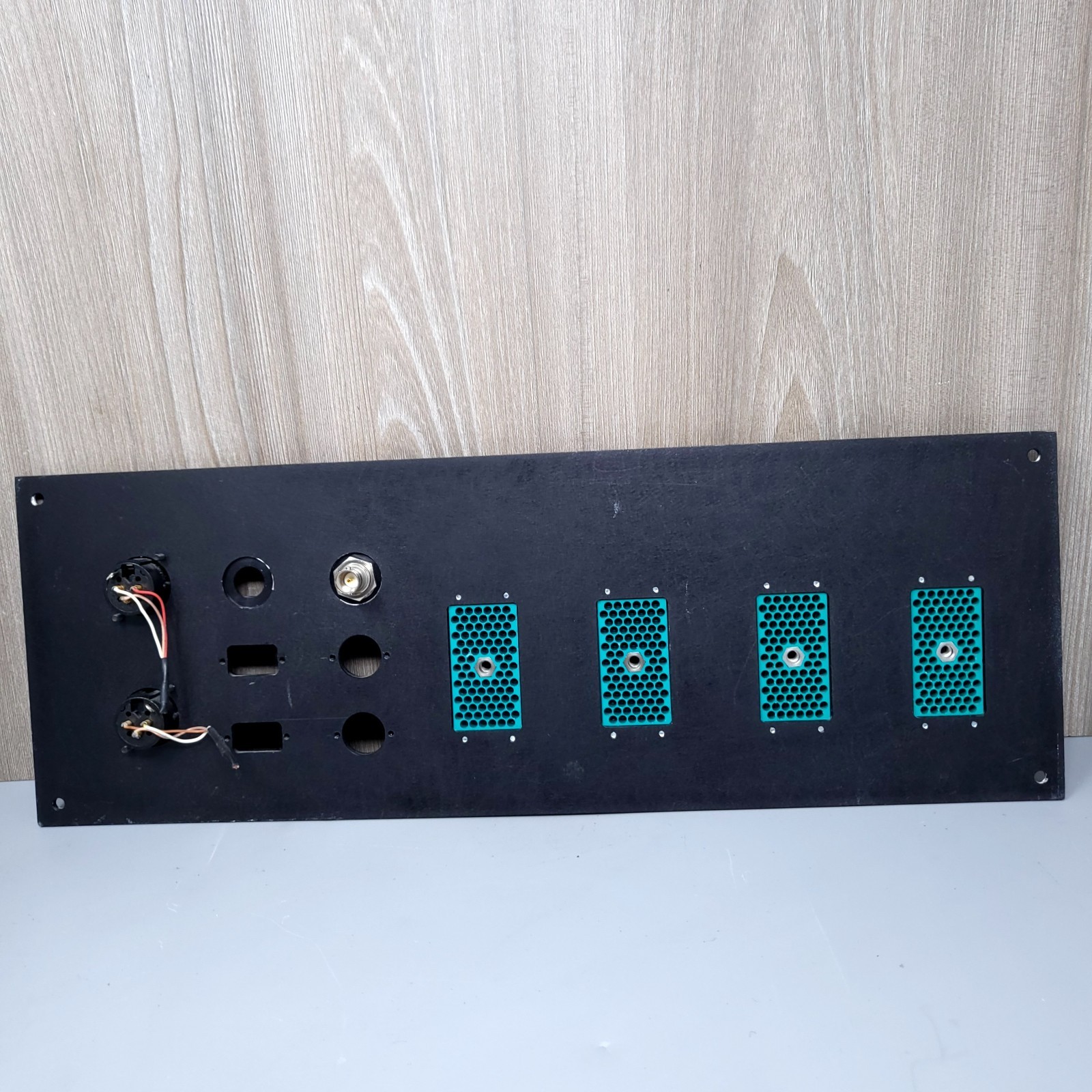 Custom 48ch Studio Patch Panel ELCO EDAC XLR Timecode Euphonix Rack
