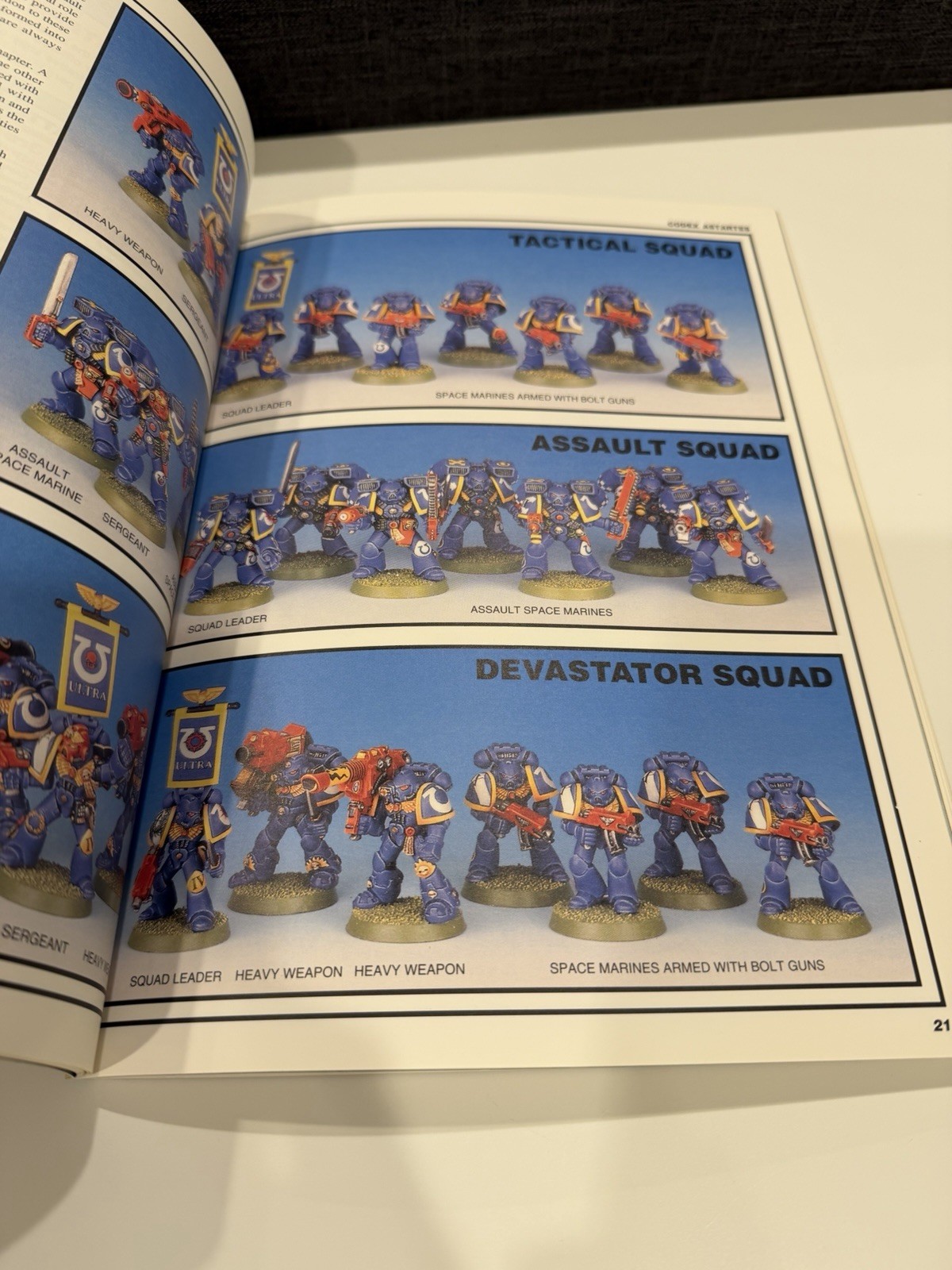 Games Workshop Warhammer 40k Ultramarines Codex 2nd Edition 1994 USED RARE OOP