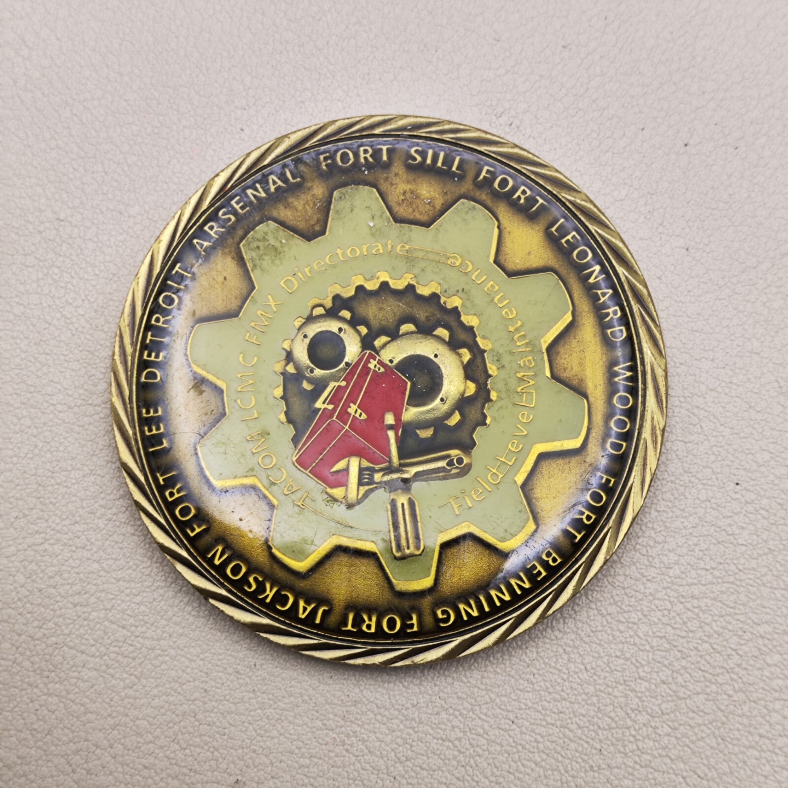 Tacom Lcmc Fmx Directorate Fielleve Maintenance Challenge Coin