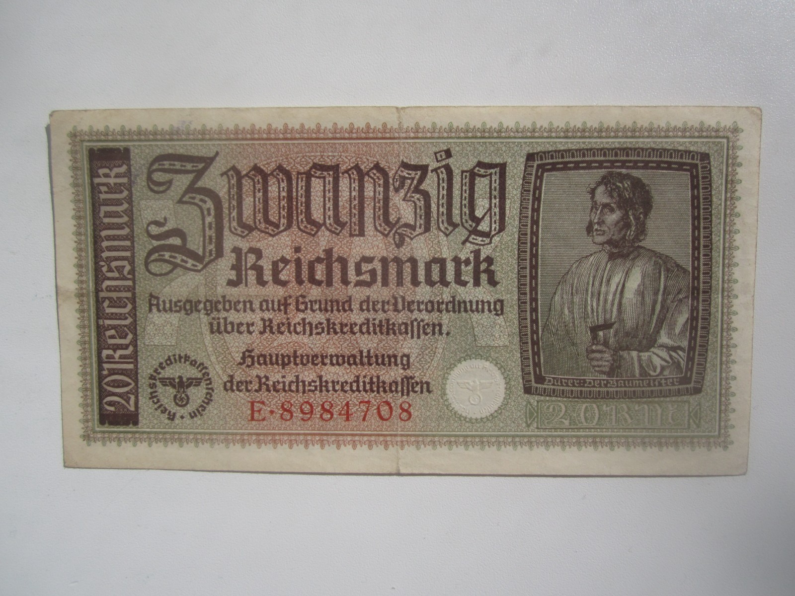 ND(1940-45) GERMANY 20 REICHSMARK