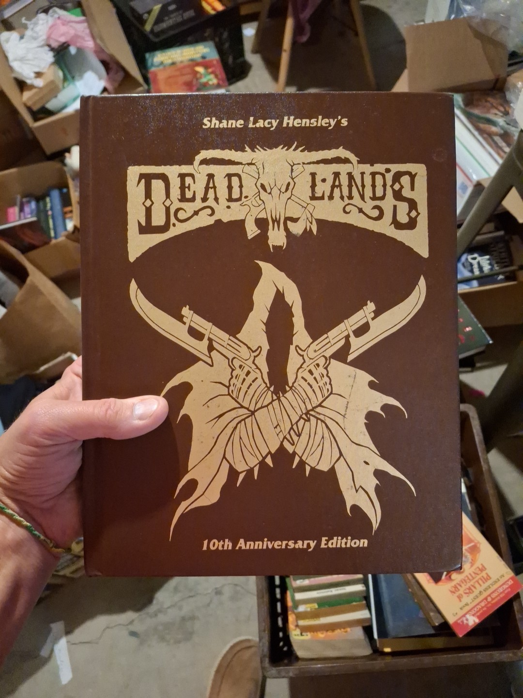Deadlands 10th Anniversary Edition. Numbered 750/1000.