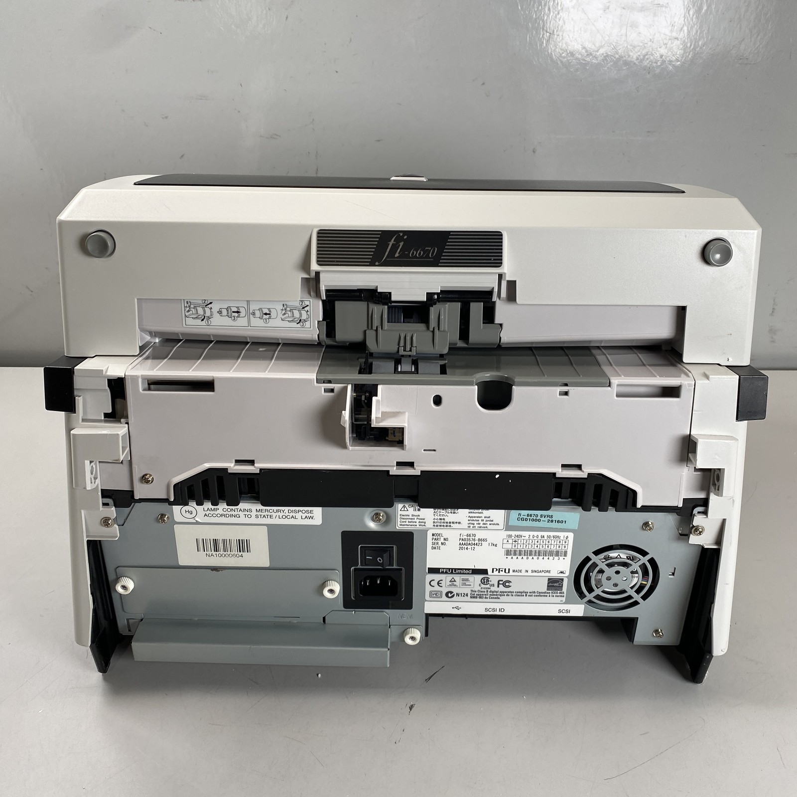Fujitsu fi-6670 Sheetfed Scanner