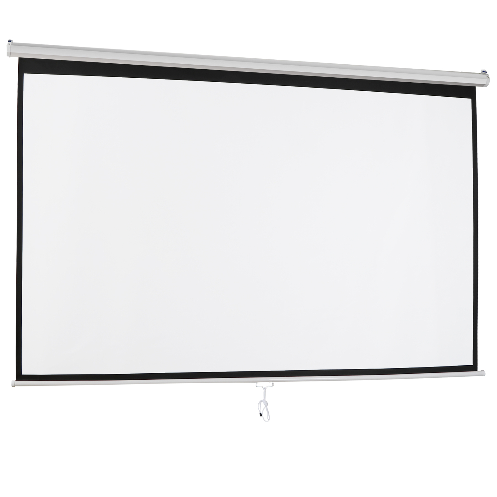 Easy Pull-down 100" Projector Screen 16:10hd Projection Screen Manual Home