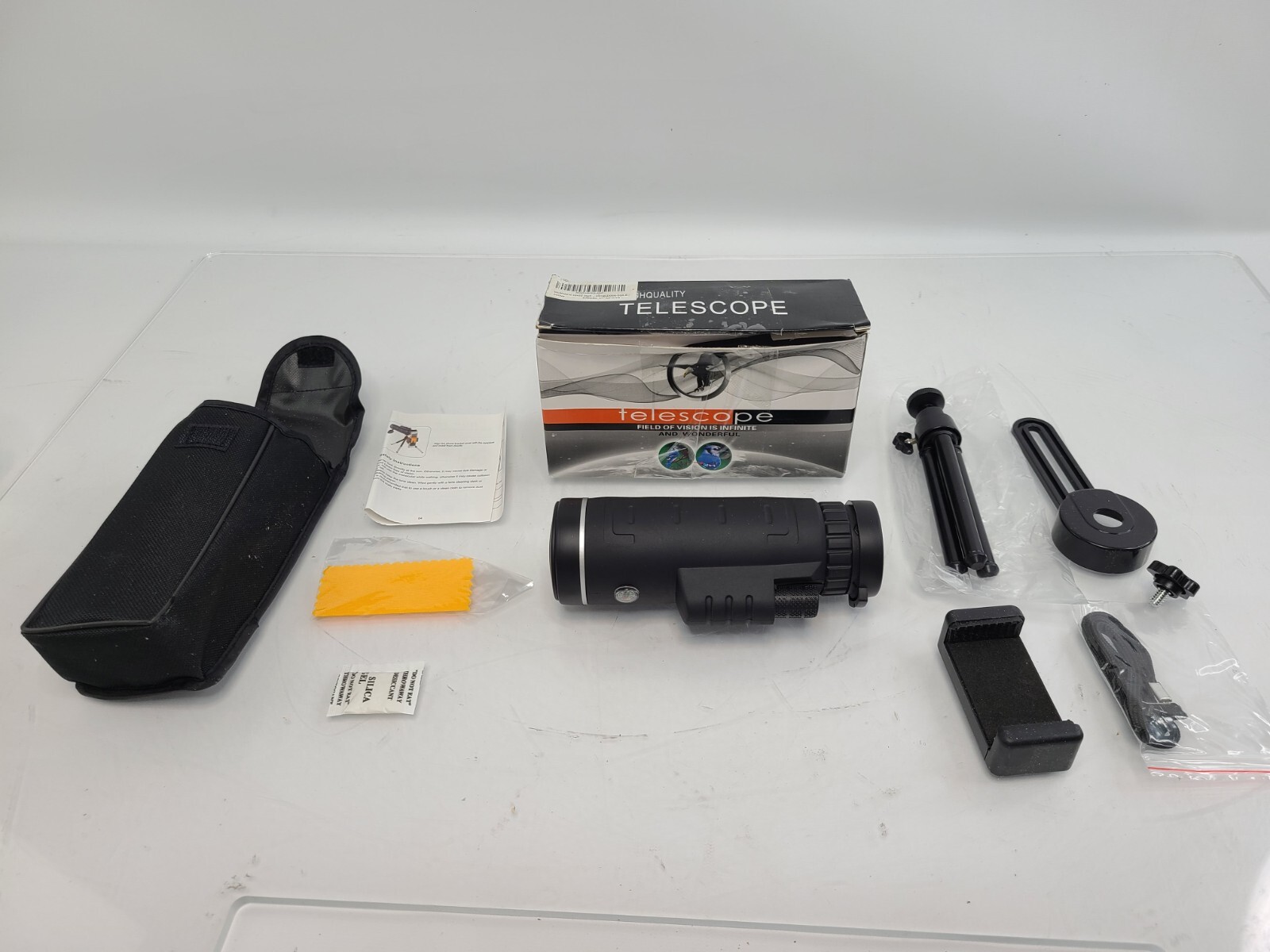 MUYVREN 40x60 High Definition Monocular Telescope BAK4 Prism FMC  New