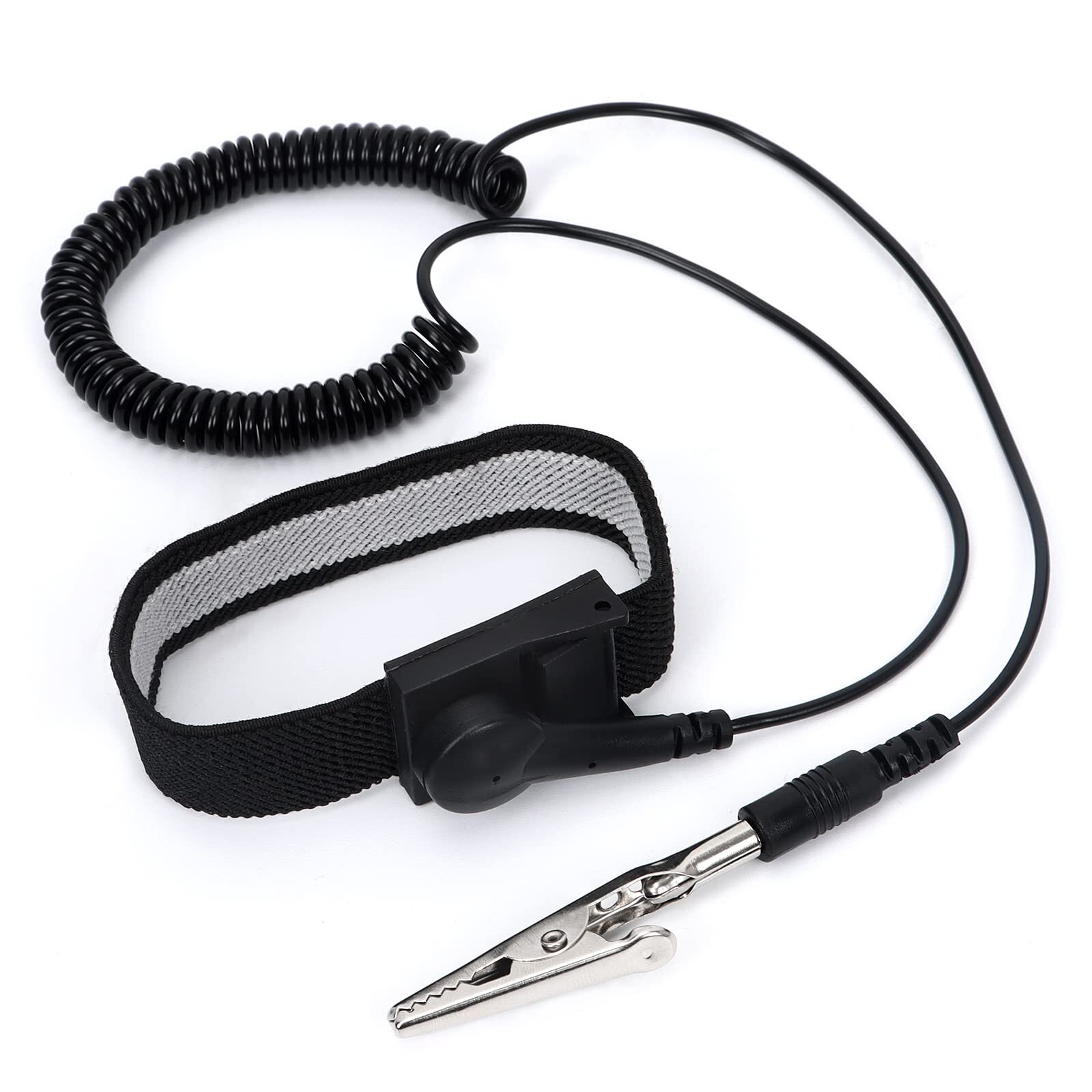 Anti Static Wrist Strap, 11" Antistatic Wrist Band Grounding Bracelet ESD Wrist
