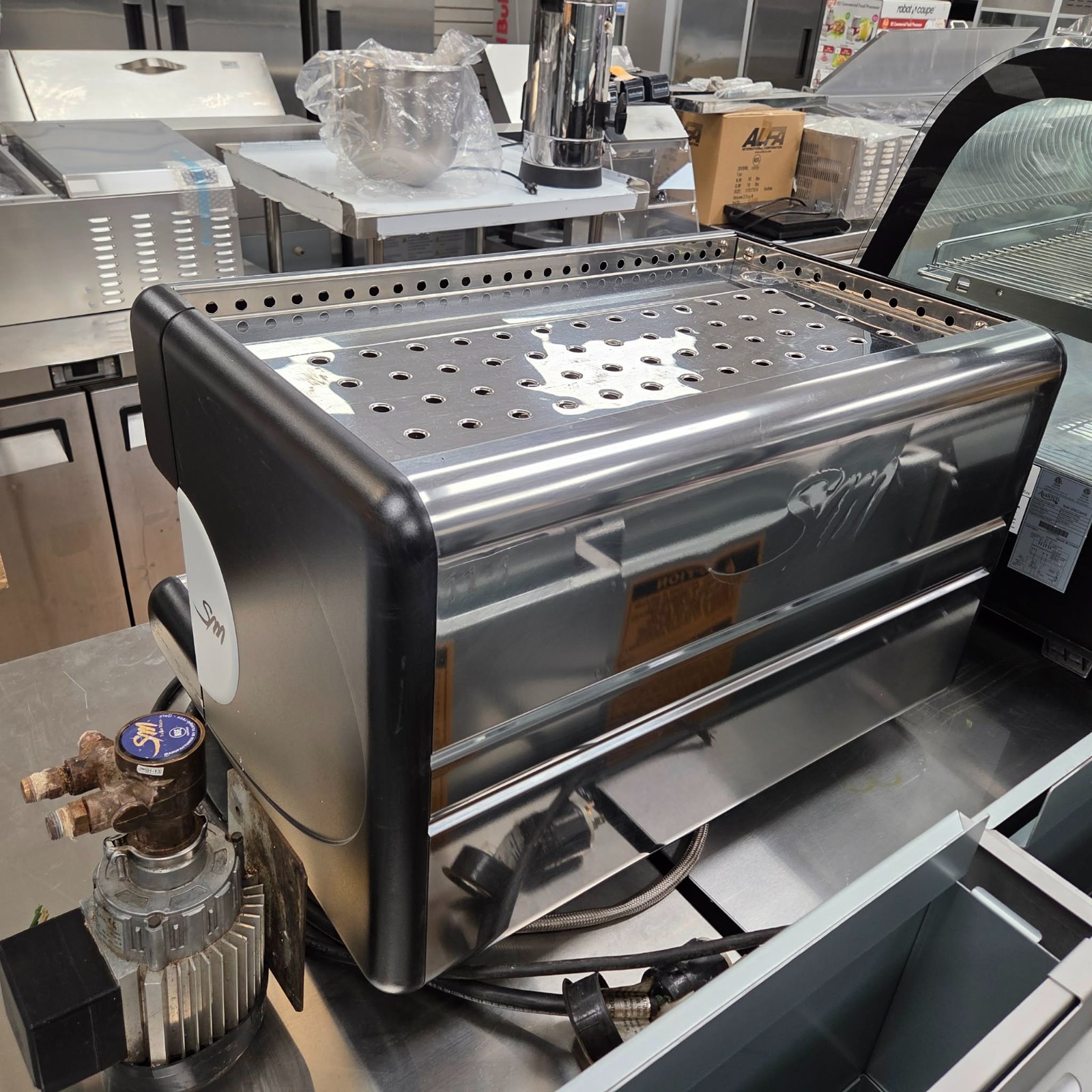 La San Marco E85 2 Group Espresso Coffee Machine
