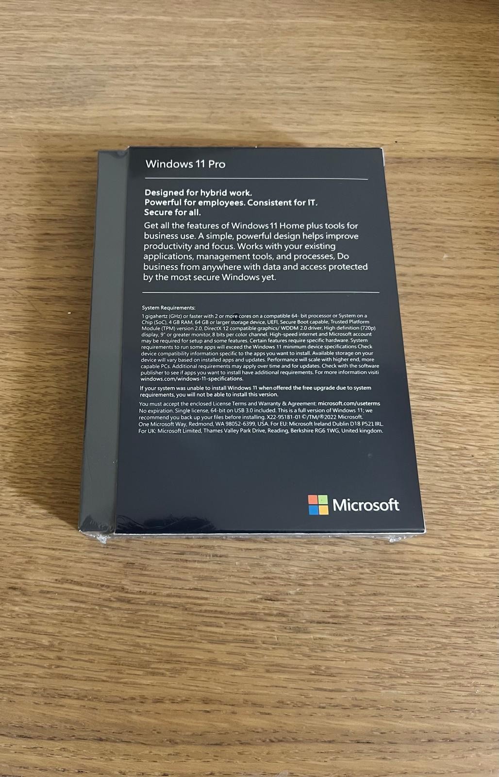 Microsoft Windows 11 Pro 64bit - New Sealed – Flash USB Retail -Original- 1 PC