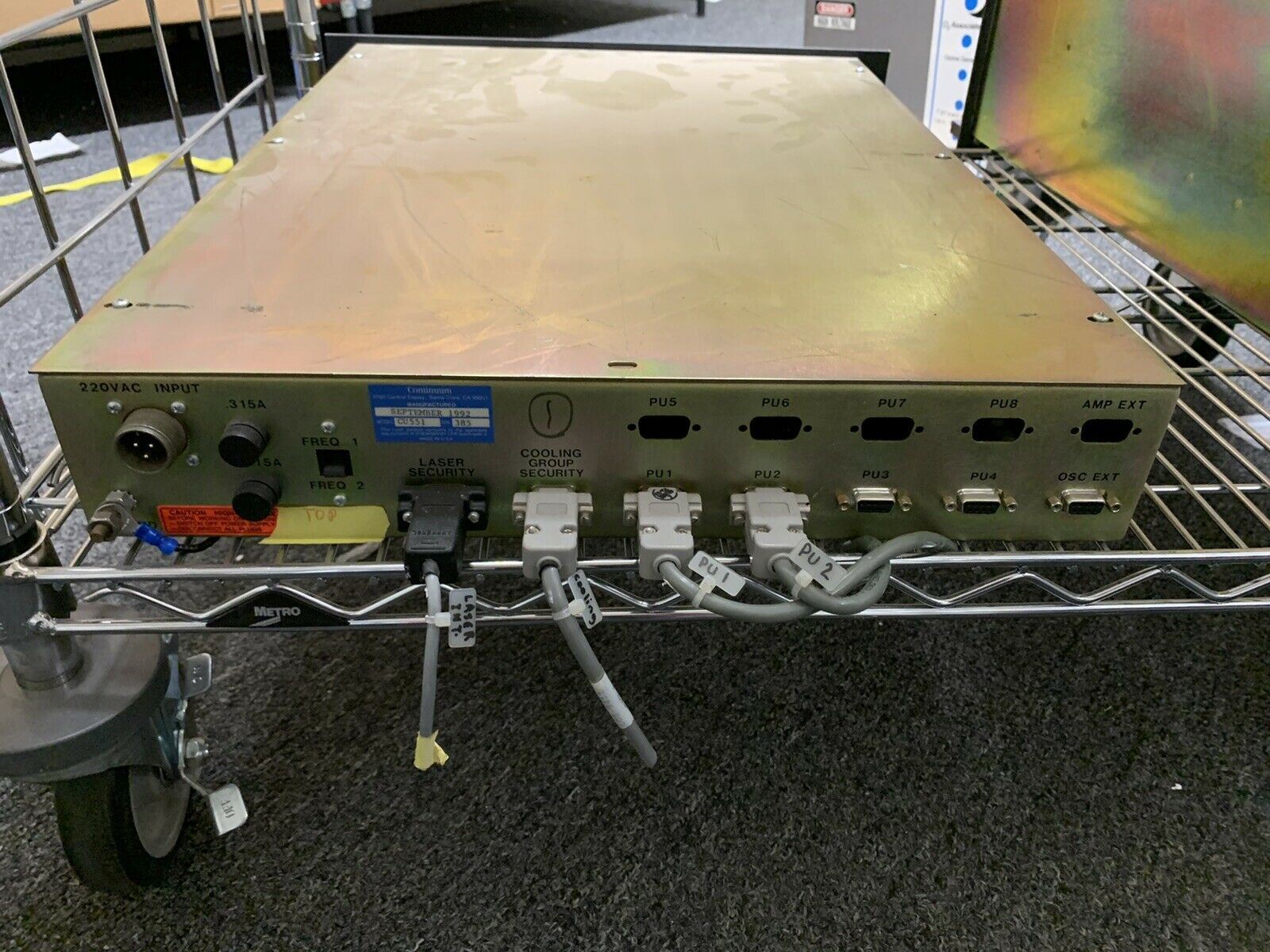 Continuum CU551, Used