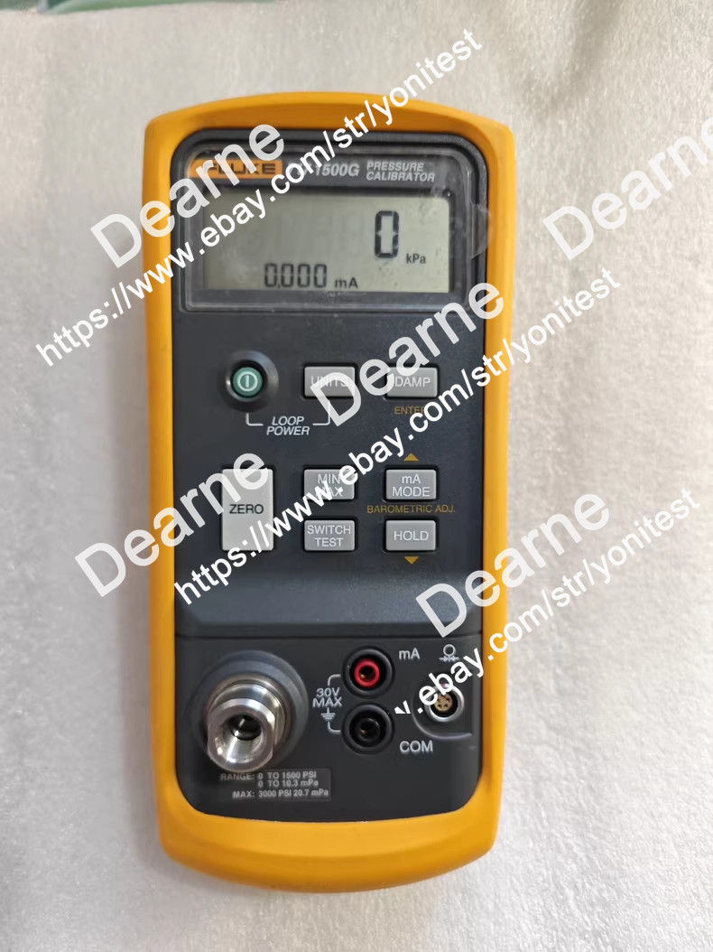 1 pcs Fluke 717 Pressure Calibrator, Range 1500G