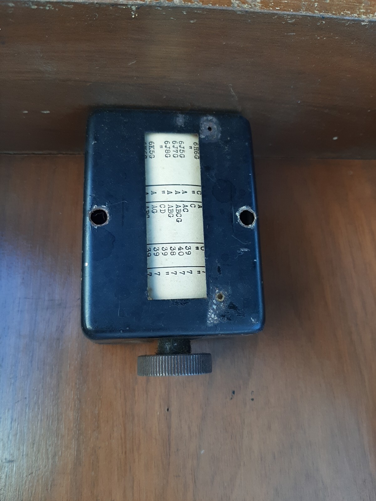 Vintage Tube Tester Triumph Rare Not Tested