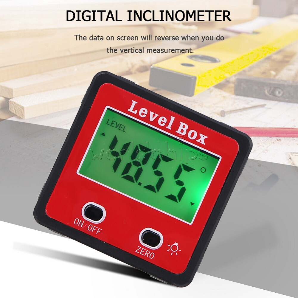 Digital Horizontal Angle Measuring Instrument Electronic Level Angle Finder