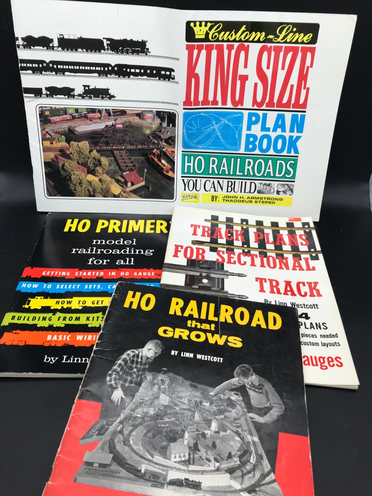 Vintage Train Magazine Lot HO Primer, Track Plans, King Size Plan Book