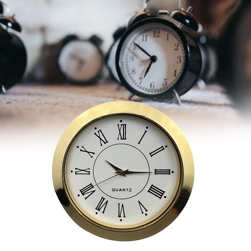Versatile 55mm Clock Insert Quartz Clock Movement for Home or Office Décor