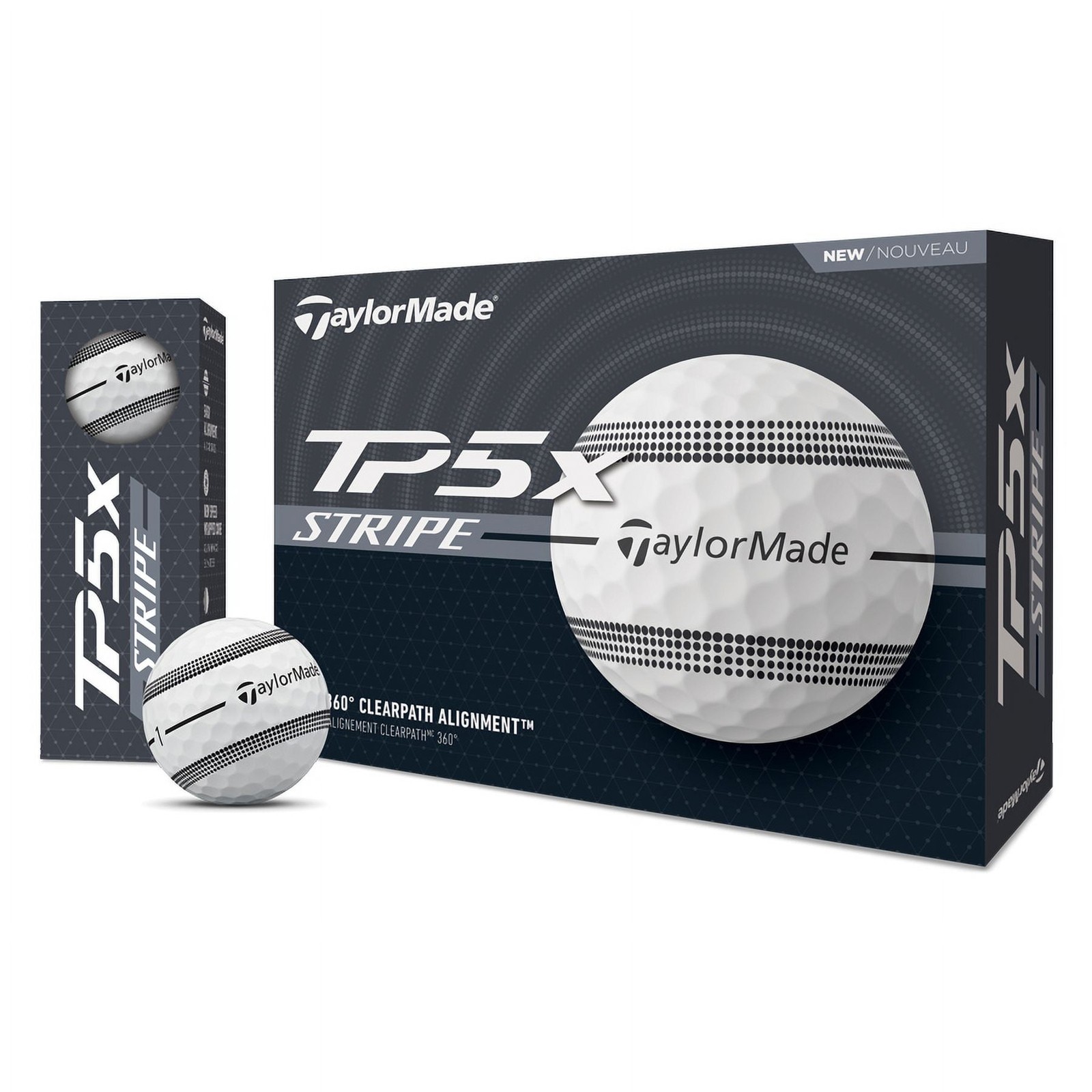 TaylorMade TP5X Stripe Golf Balls