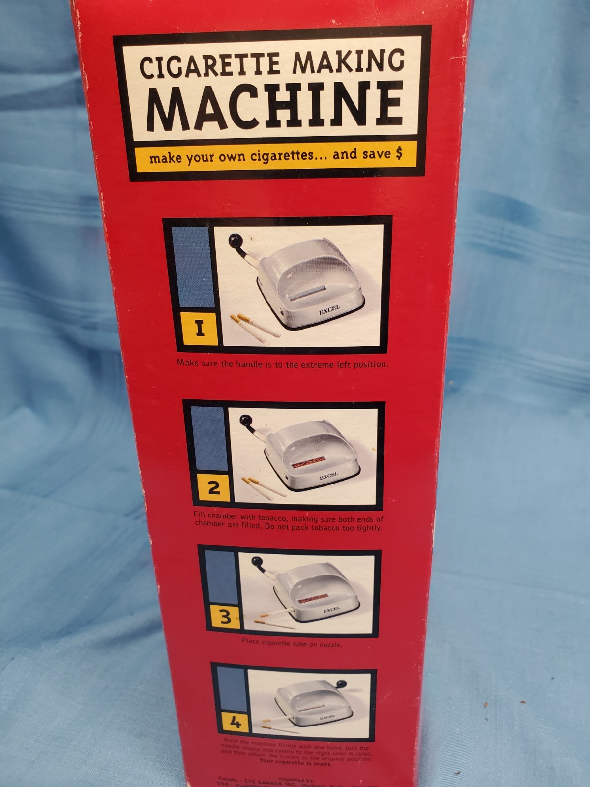 Excel DeLuxe Cigarette Making Machine In Box Good Condition