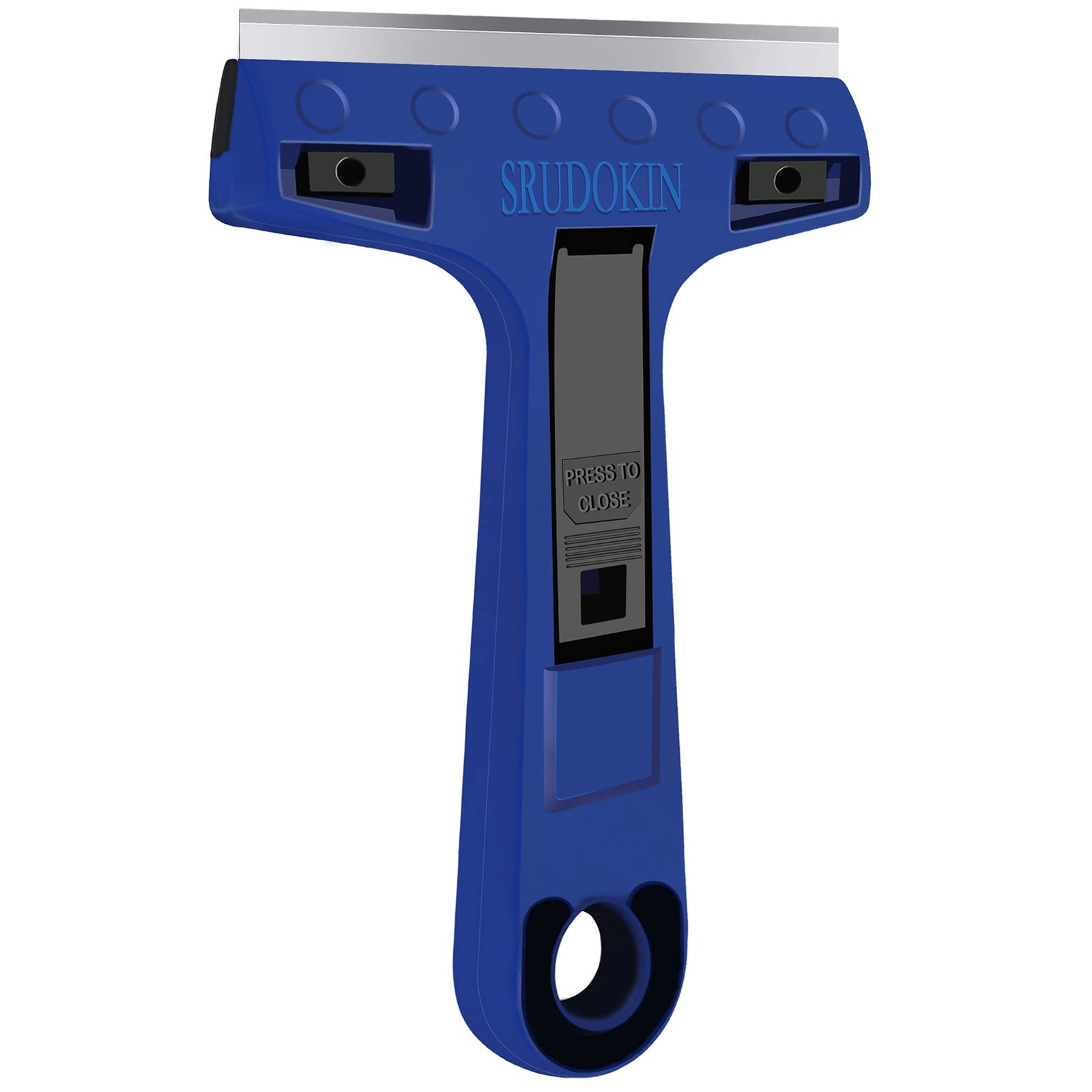 Razor Blade Scraper, 4" Scraper Tool with 10 Extra Replacement Metal Blades,...