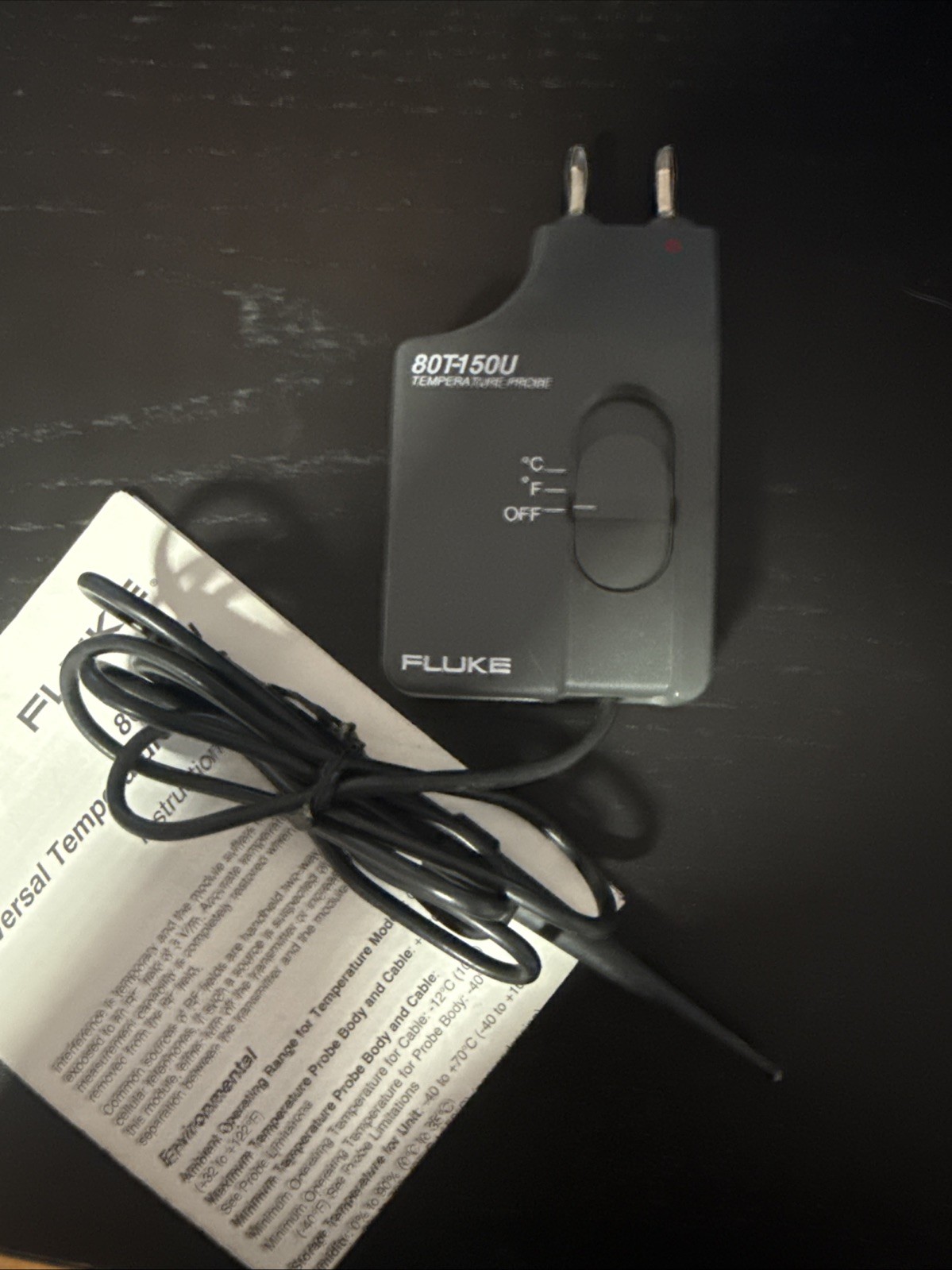 Fluke 80T-150U Universal Temperature Probe