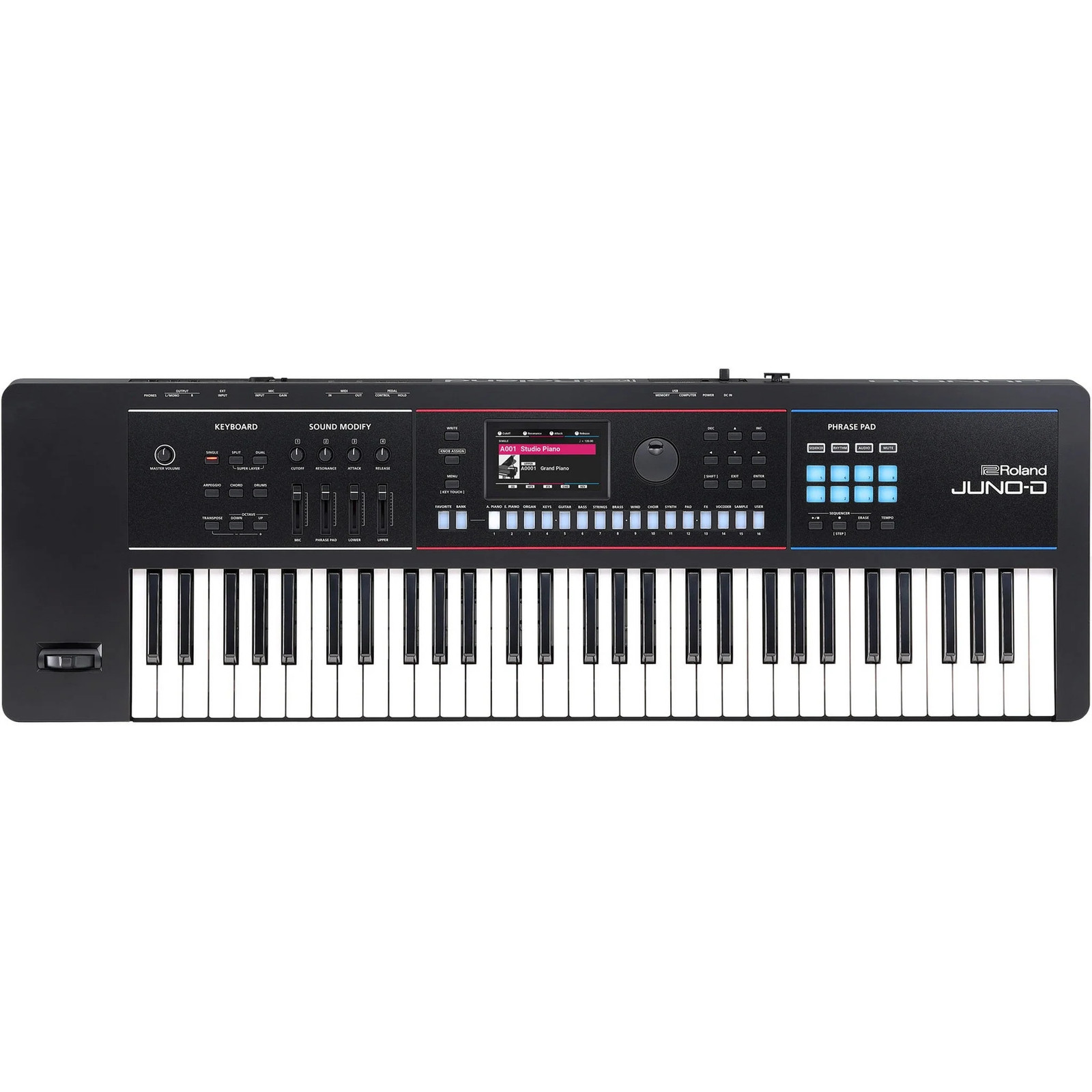 Roland JUNO-D6 Compact 61-Key Synthesizer