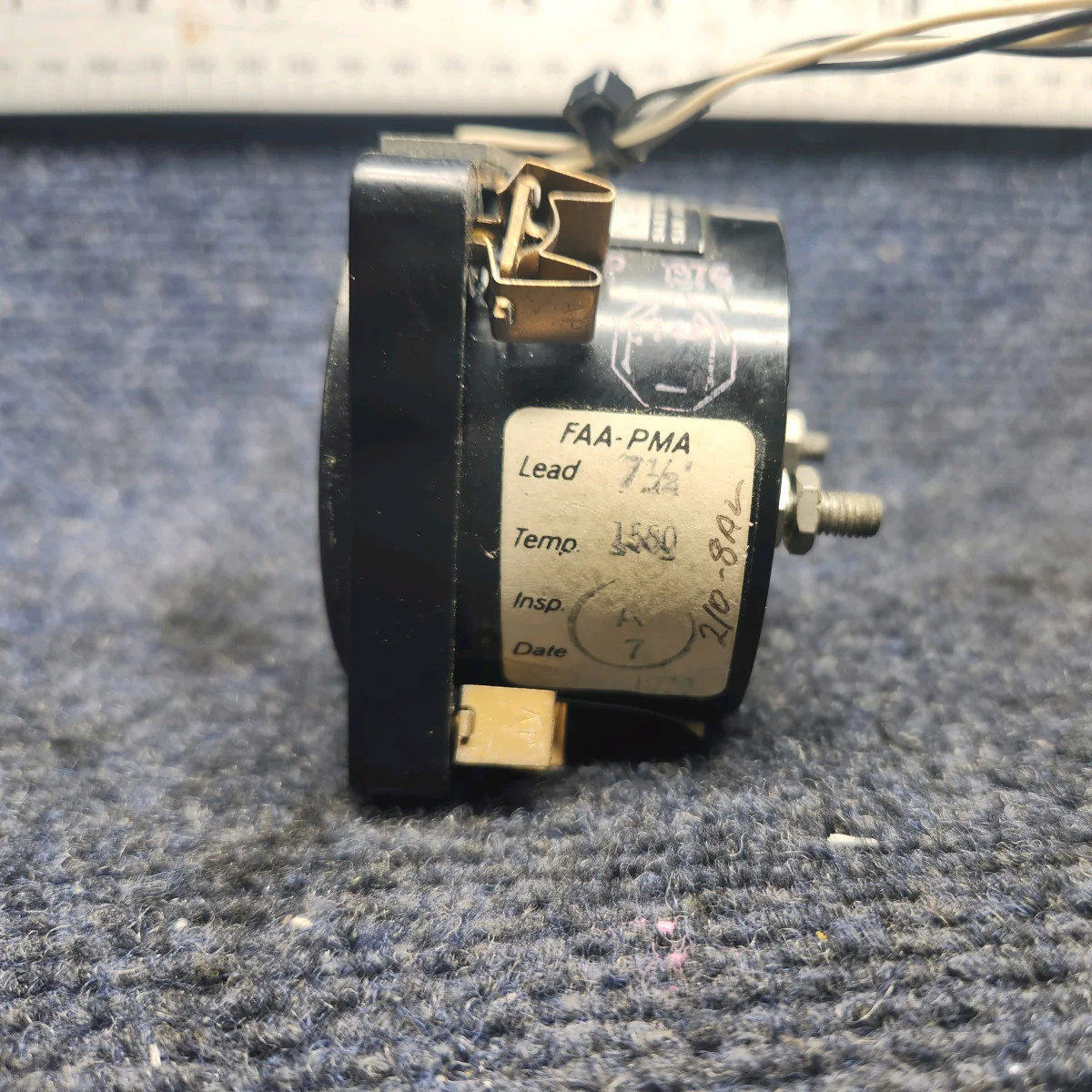 135B75AL | Beechcraft F33A | Beech Exhaust Gas Temperature Indicator