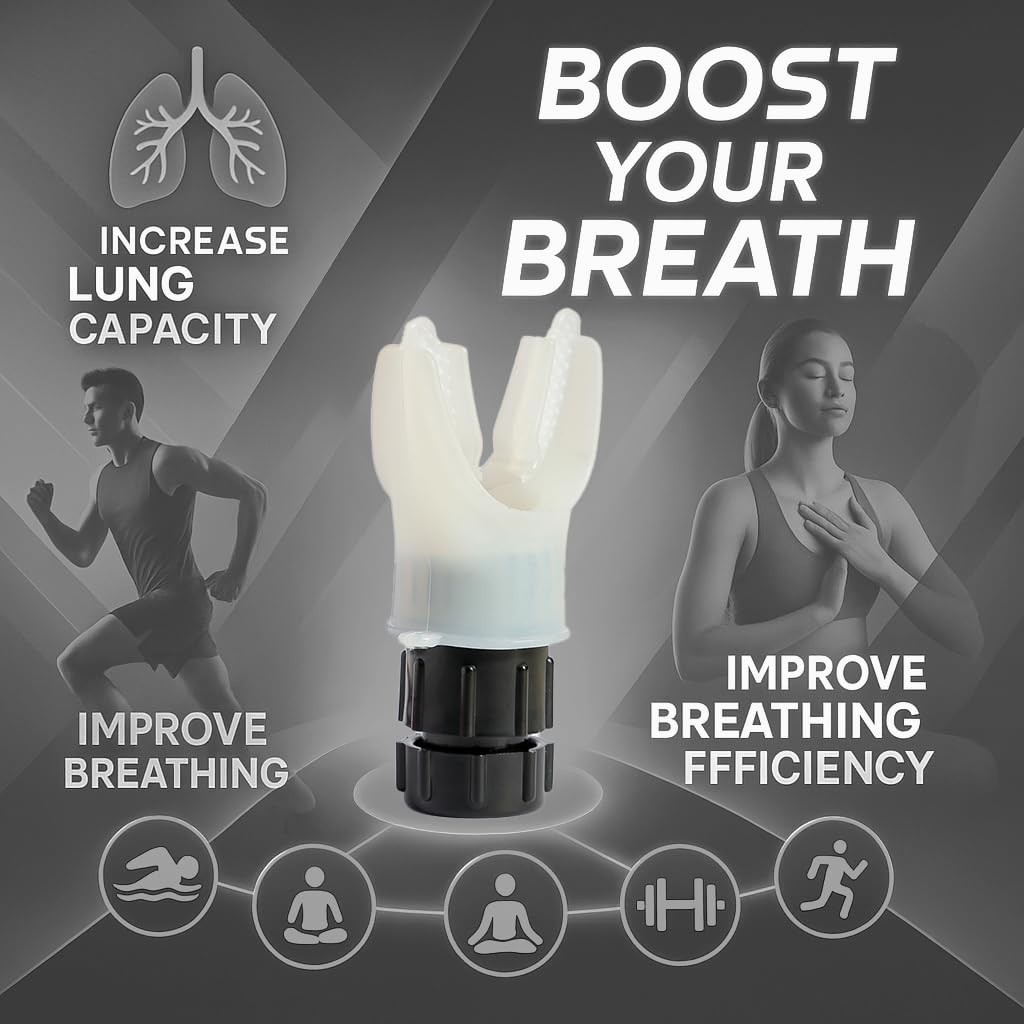 Incentive Spirometer & Lung Trainer for Adults – Portable Breathing Exercise ...