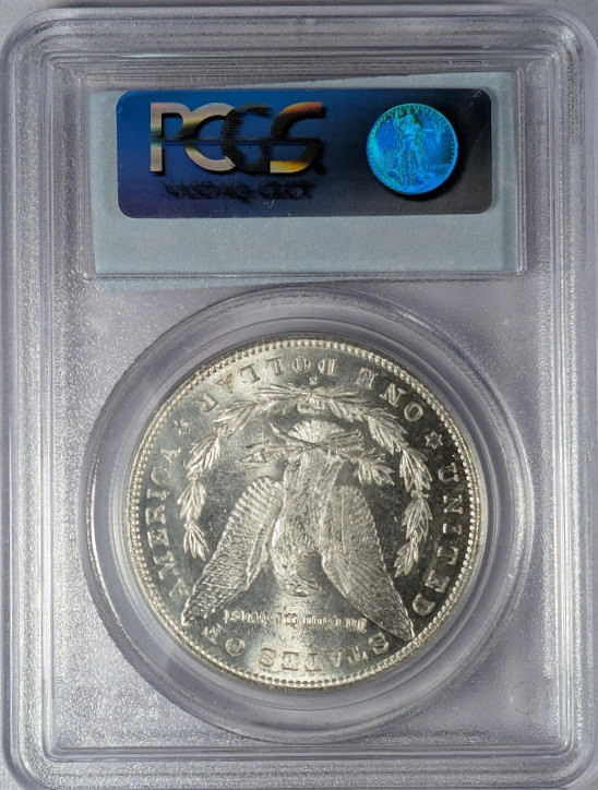 1881 S Morgan Silver Dollar PCGS MS-65