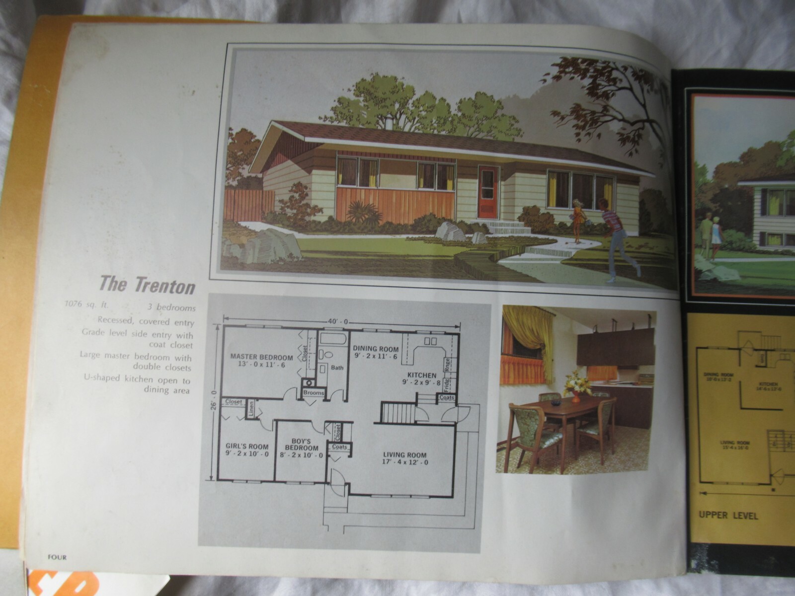 1973 Nelson manufactured homes RTM catalog architectural floor plans