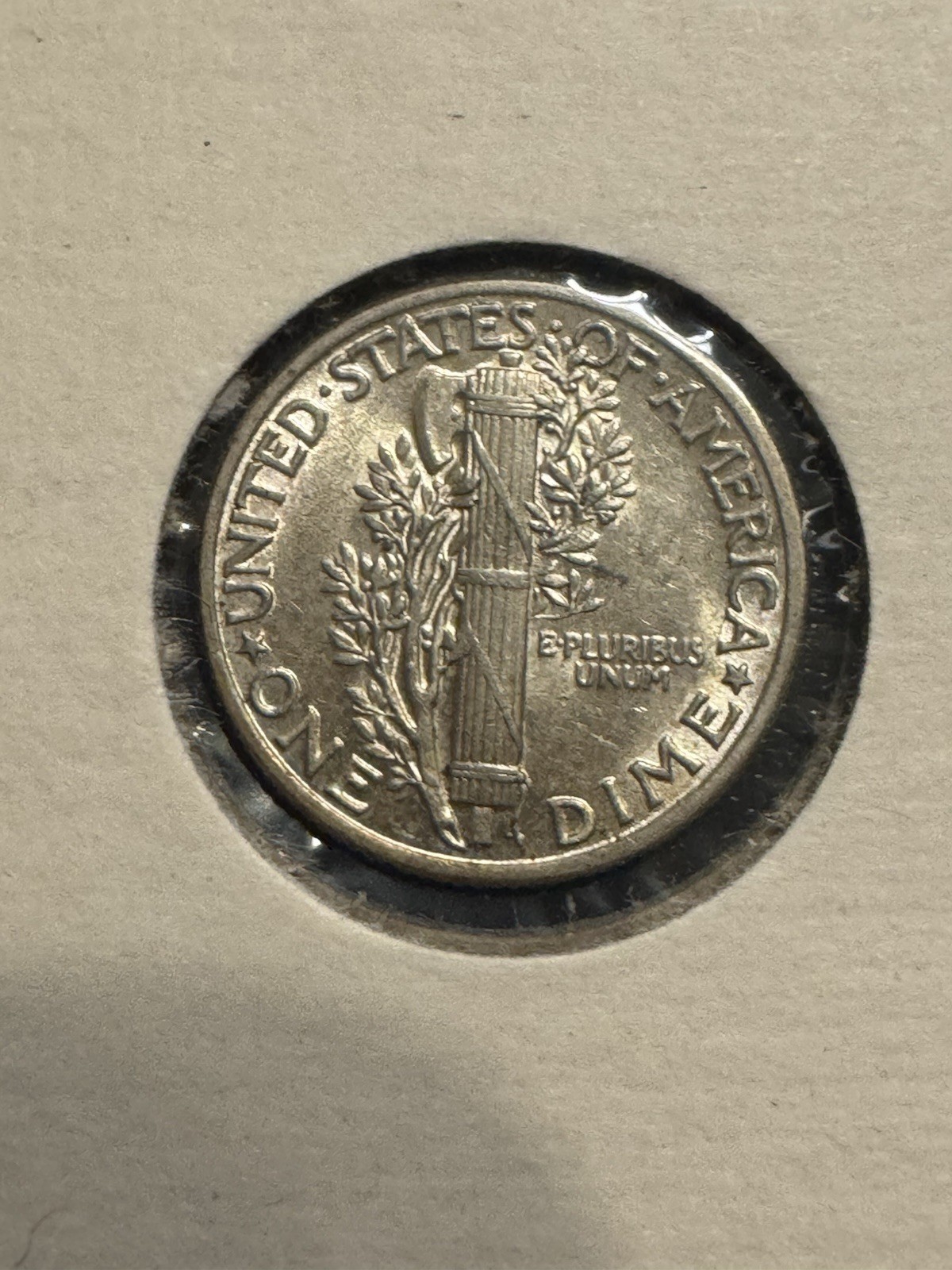 1936 Mercury Dime