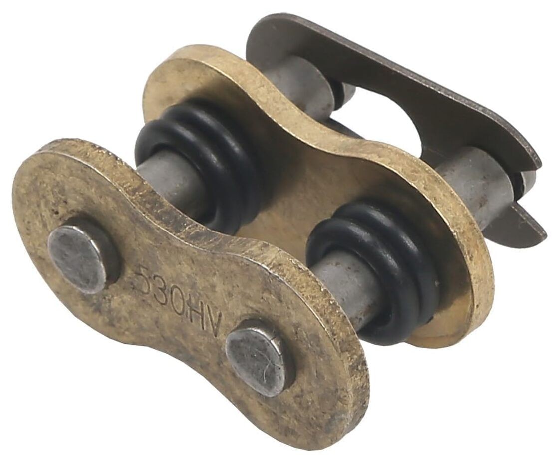 Yamaha Suzuki Gold O-Ring Chain Connecting Master Link for 530 530H