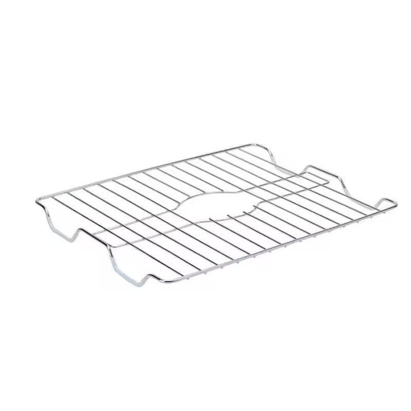 Kitchen Details Medium Chrome Sink Protector Metal Freestanding Sink Caddy Grid