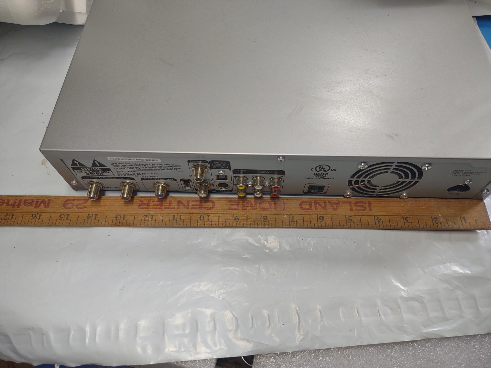 Direct TV Plus Satellite Reciever Model R15