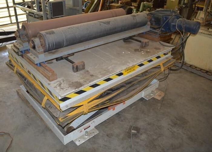 16000 LB TDL TOOL MOTORIZED TANK TURNING ROLLS  - 50” DIAM - 63” LENGTH - #28281