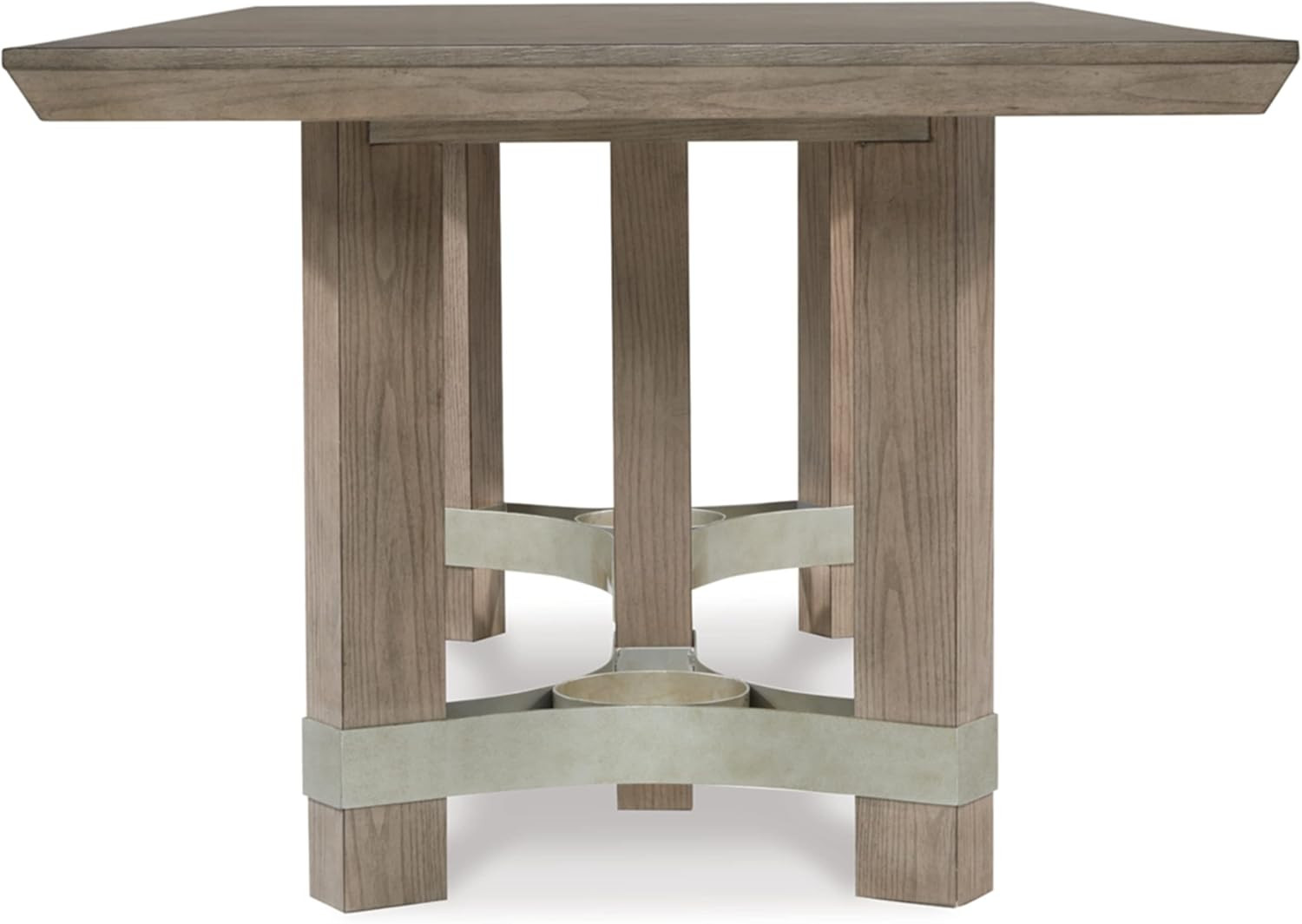 Chrestner Modern Brown Rectangular Dining Table for Stylish Dining Spaces