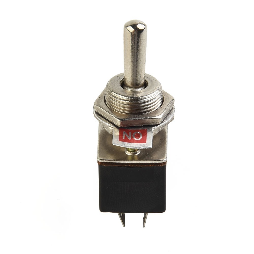 Brand New for TOGGLE Switch SPST 6A On/Off SPST Switch for TOGGLE 12mm 1PCS 2