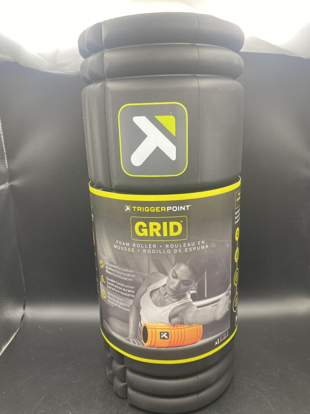 TriggerPoint Grid Foam Roller - Black | New