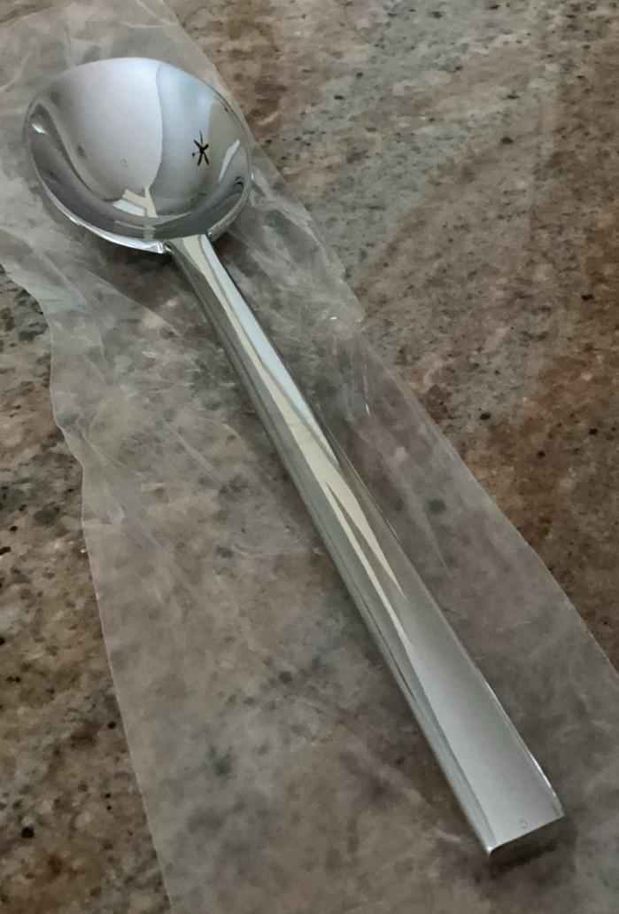 Crate & Barrel CAMBRIDGE EMERGE MIRROR Teaspoon (s) Unused Stainless Flatware