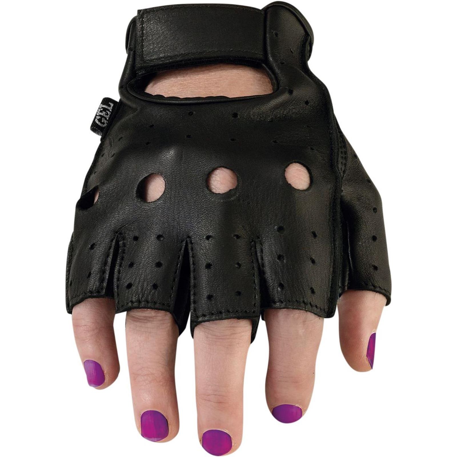 Z1R Women's 243 Half Gloves - Black - Small 3302-0477