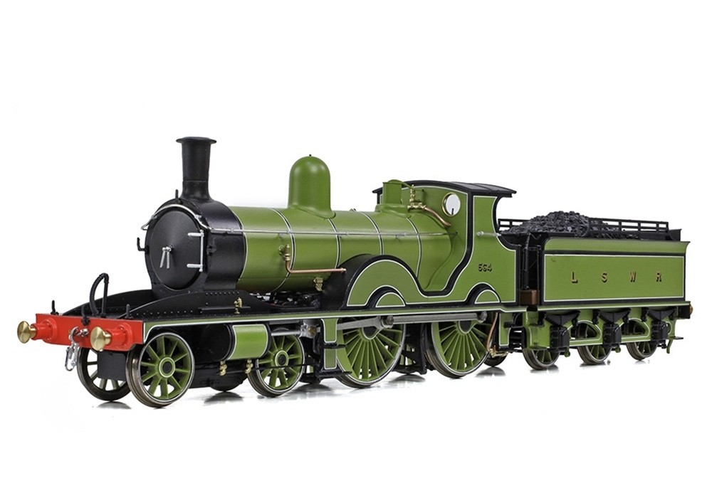 EFE Rail E85023 OO Gauge LSWR Adams T3 564 LSWR Urie Green