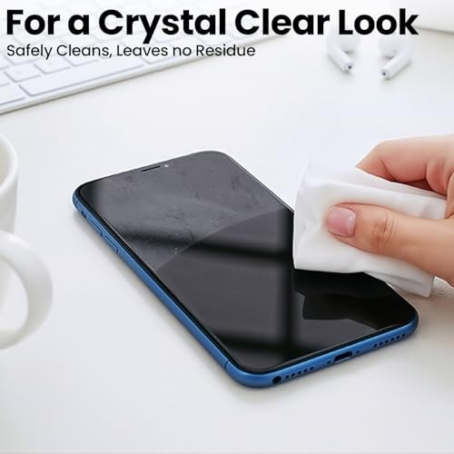 150x Screen Wipes for Electronics - Microfiber Cleaning Cloths for Laptops, Phon