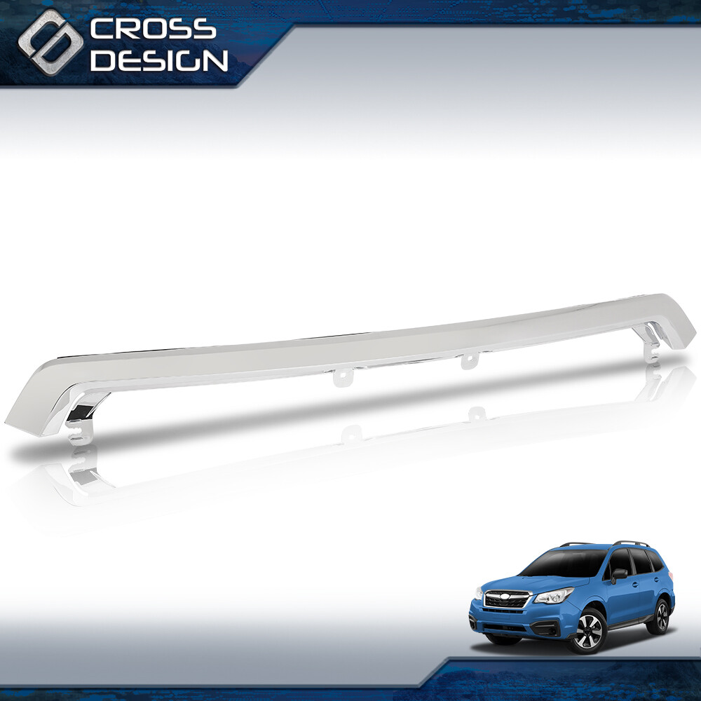 Fit For 2017-2018 Subaru Forester Hood Molding Trim Moulding Chrome