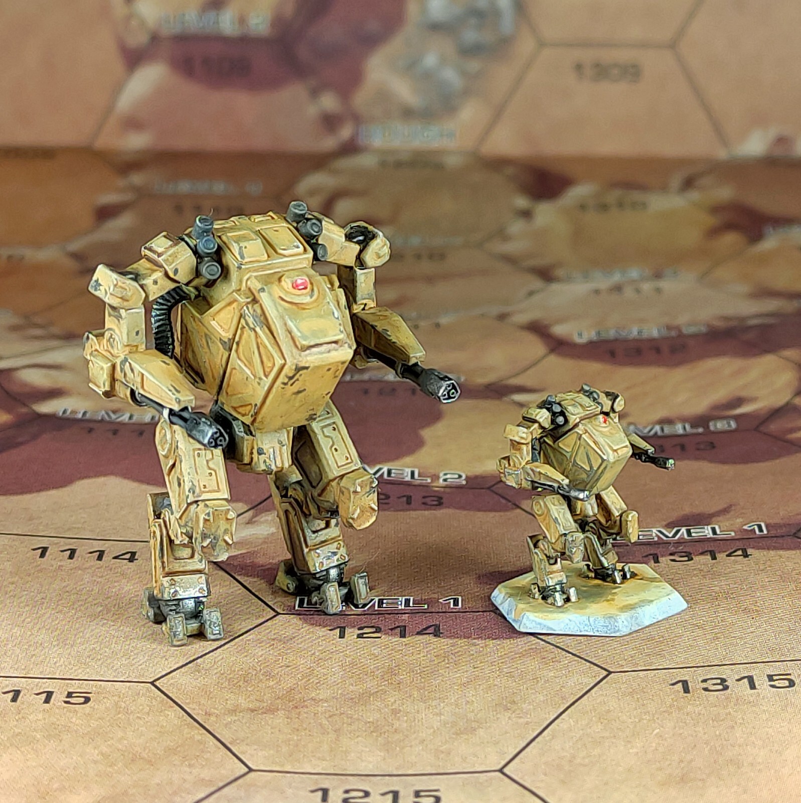 GDIWOL x5 - Alternate Battletech Model - By Sir Mortimer Bombito