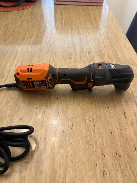 RIDGID Corded Oscillating Multi-Tool R28700 Used 4 Amp