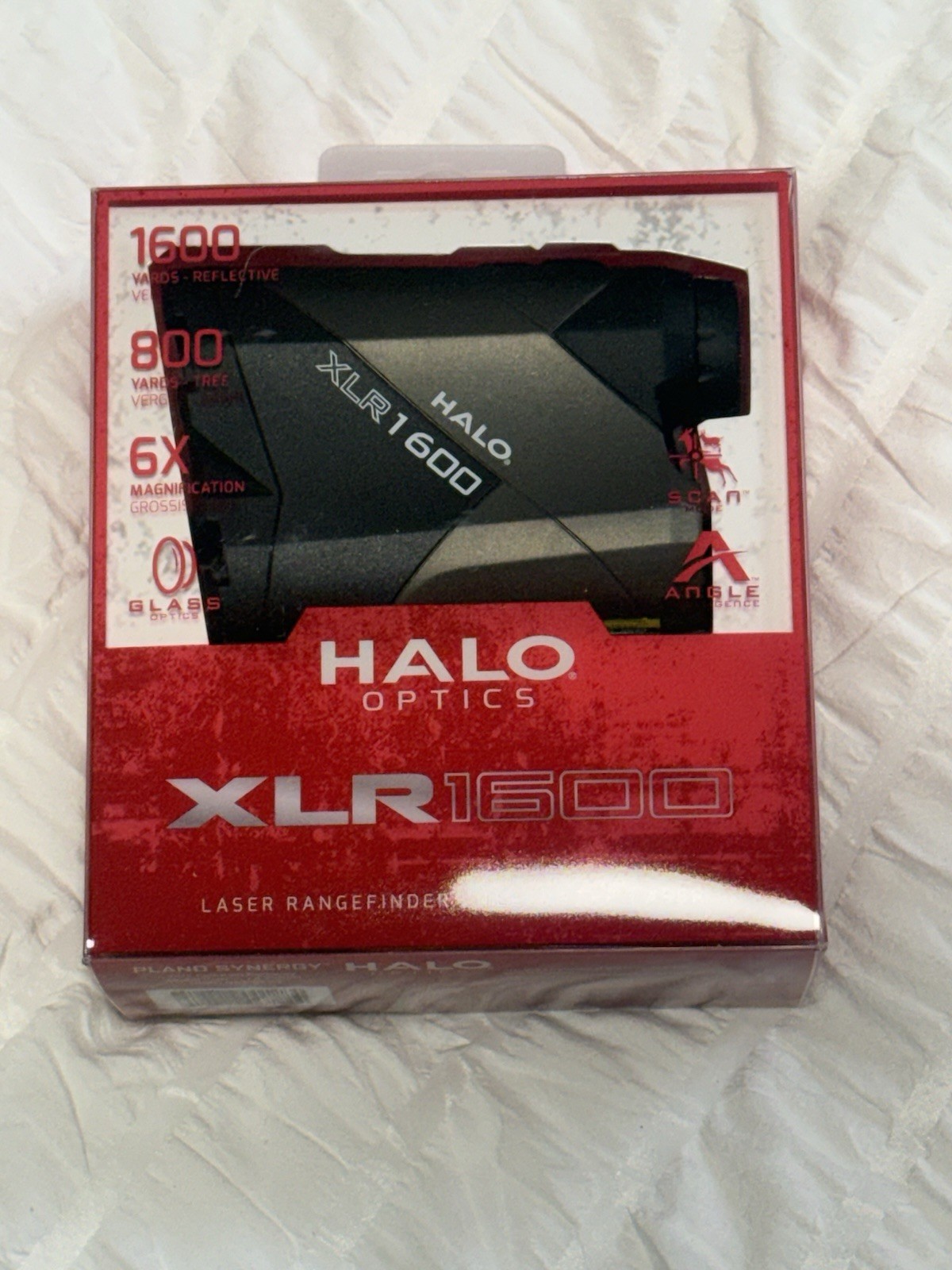 Halo Optics XLR 1600 Laser Rangefinder 6X Magnification 1,600 Yards Hunting Golf