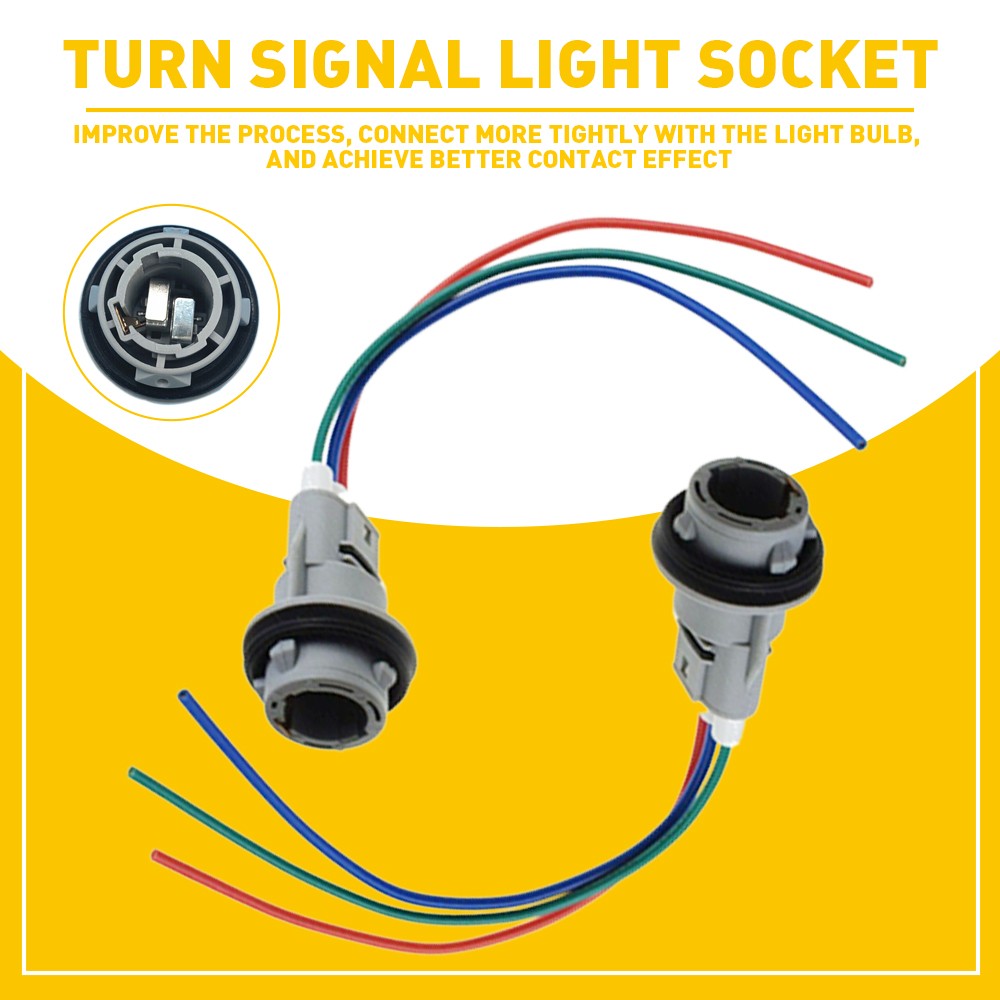 For Honda Acura Turn Signal Blinker Light Socket Connector Harness 33302-SR3-A01