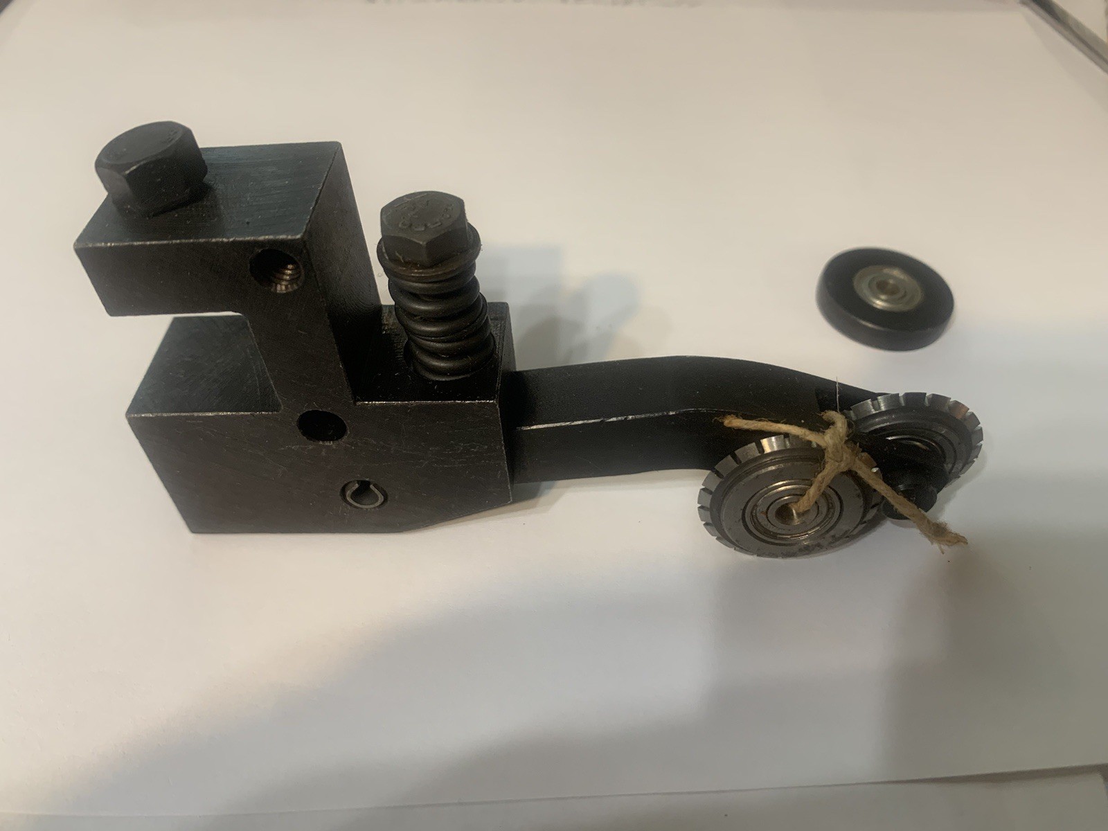 Heidelberg Printing Machine SM 72 Perferating Wheel  and Holder