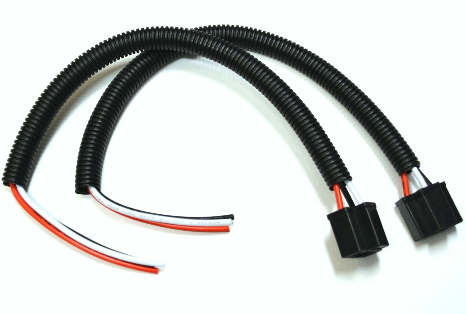 Extension Wire Pigtail Female P S H5054 Two Harness Head Light Bulb Replace Plug