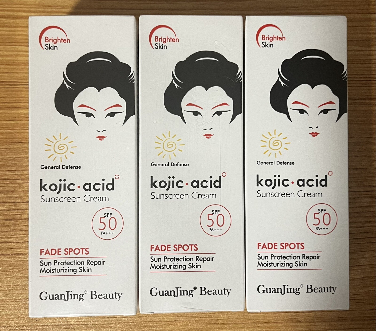 Sunscreen Cream SPF 50 3 Packs