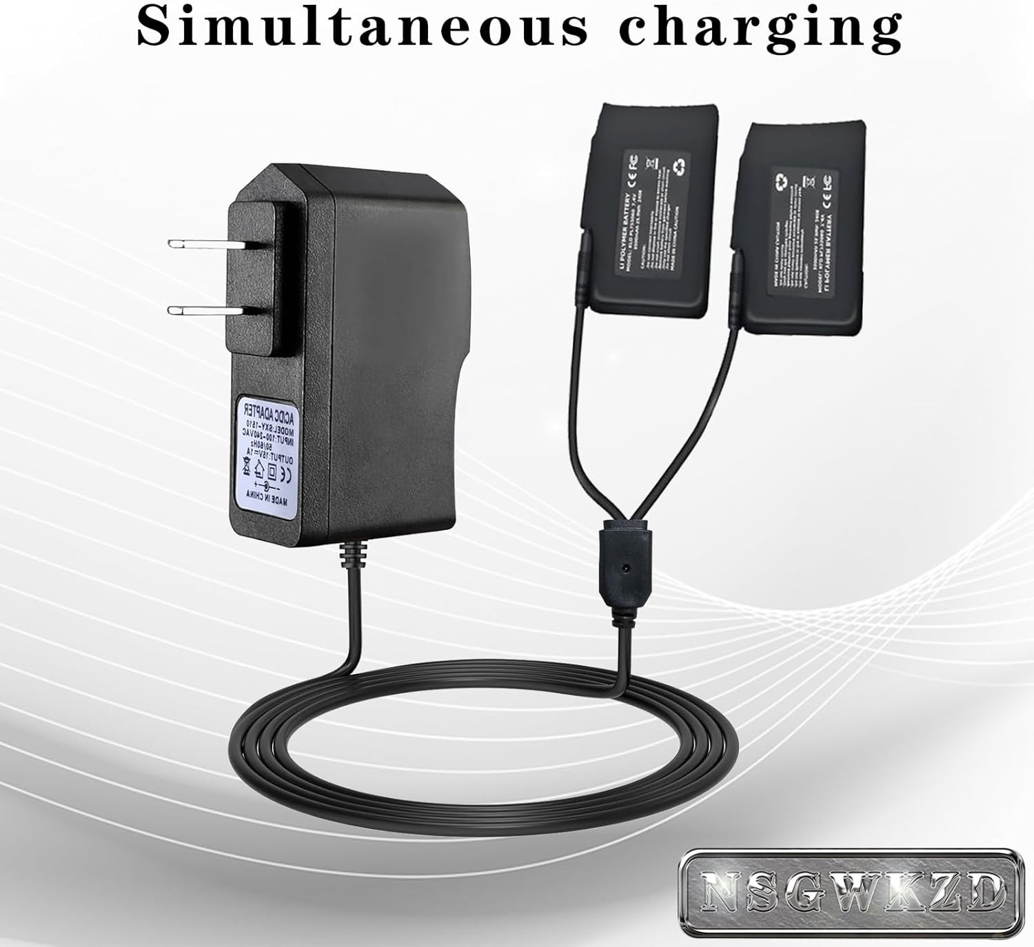 8.4V Charger for 7.4V Li-Poly Heated Gloves Compatible Savior Snow Deer Ororo