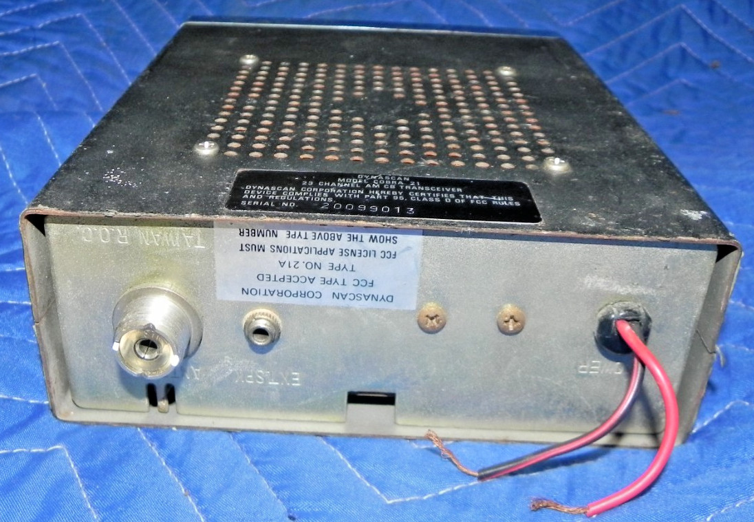 COBRA 21 23 CHANNEL CB TRANSCEIVER